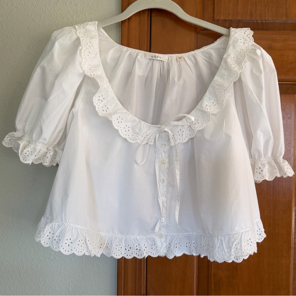 DOEN Powder Lazuli Top XS - Picture 8 of 12